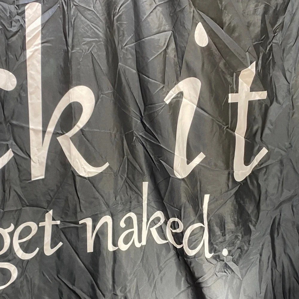 Unbranded‎ Shower curtain Black and White bathroom decor bachelor male female